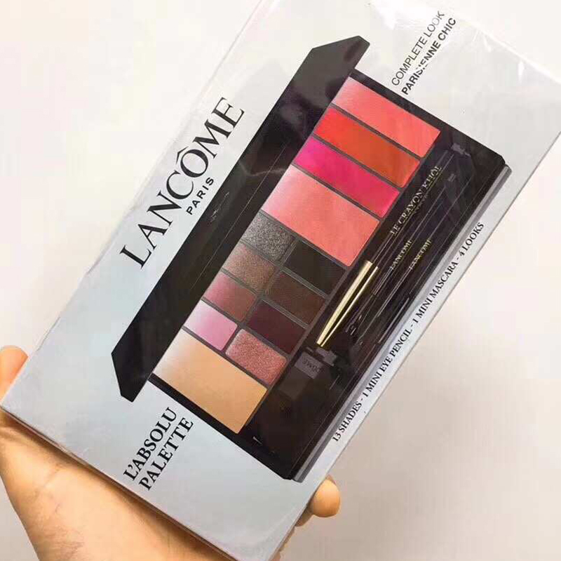 Bảng màu Lancome / Lancome Bộ khay trang điểm tinh khiết 13 màu Parisienne Chic bảng mắt bh
