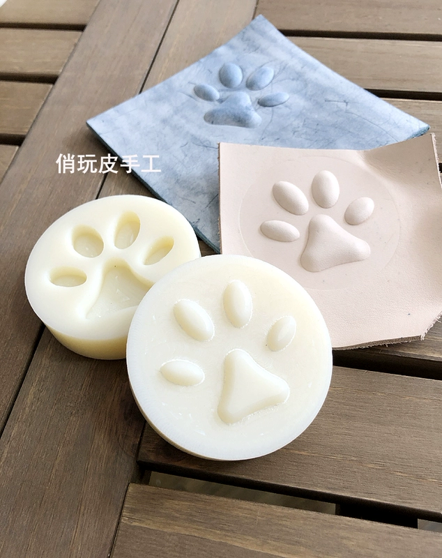 Khuôn móng chó bằng nhựa ABS Khuôn da rám nắng Hướng dẫn sử dụng Da DIY Khuôn không nylon 4846 - Tự làm khuôn nướng