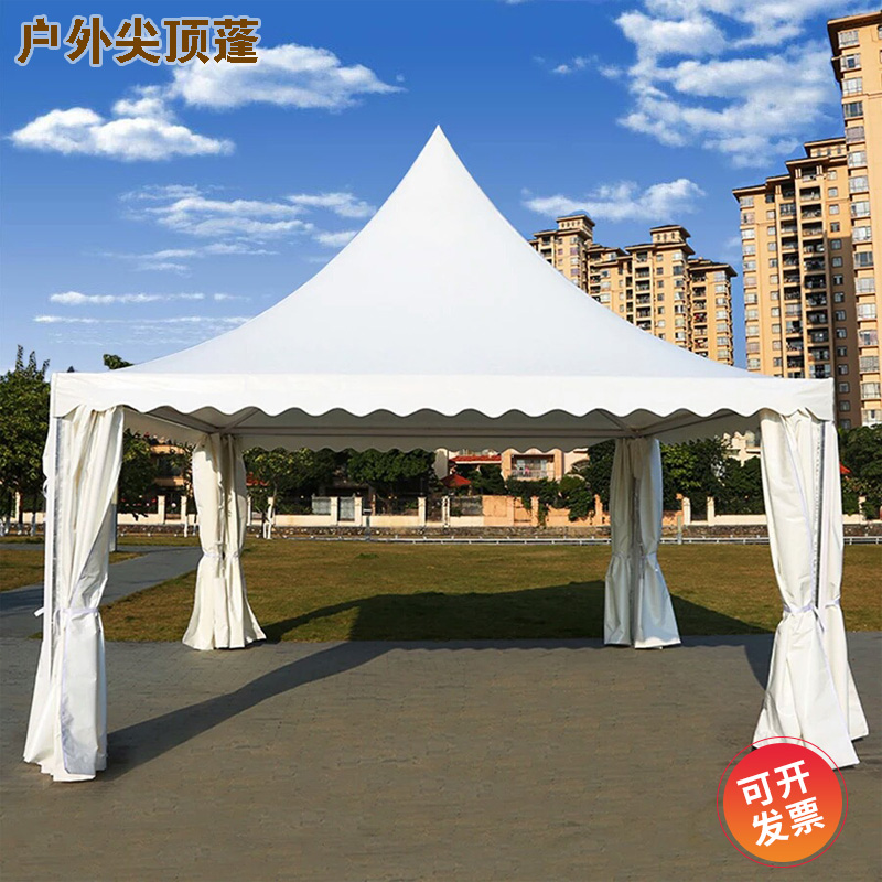 Outdoor exhibition spire-punguo-style wedding tent exhibition rain exhibition showroom display big tent car exhibition