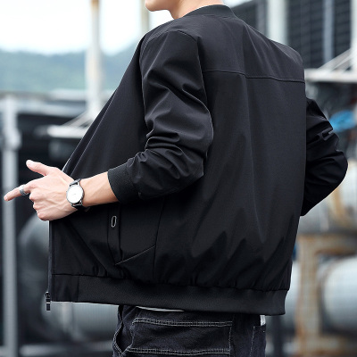 韩版潮流休闲秋装夹克衫男