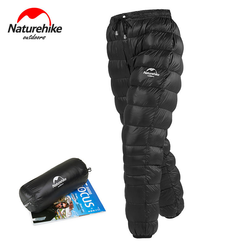 Naturhike Norway Feather Pants Outdoor Ultralight Goose Down Waterproof Mountaineering Camping Winter Wear Warm men and women