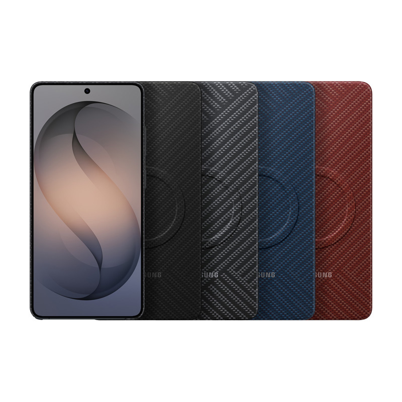 Samsung Galaxy S26/S26+/S26 Ultra Kevlar Magnetic Protective Case Mobile Phone Cover Samsung Galaxy S26/S26+/S26 Ultra Kevlar Magnetic Protective Case Mobile Phone Cover