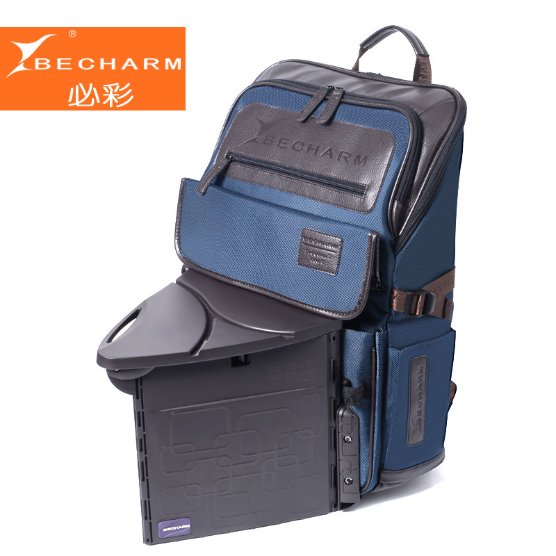 Bicai can sit backpack men business bag commuter bag college student school bag travel bag 16 inch computer bag