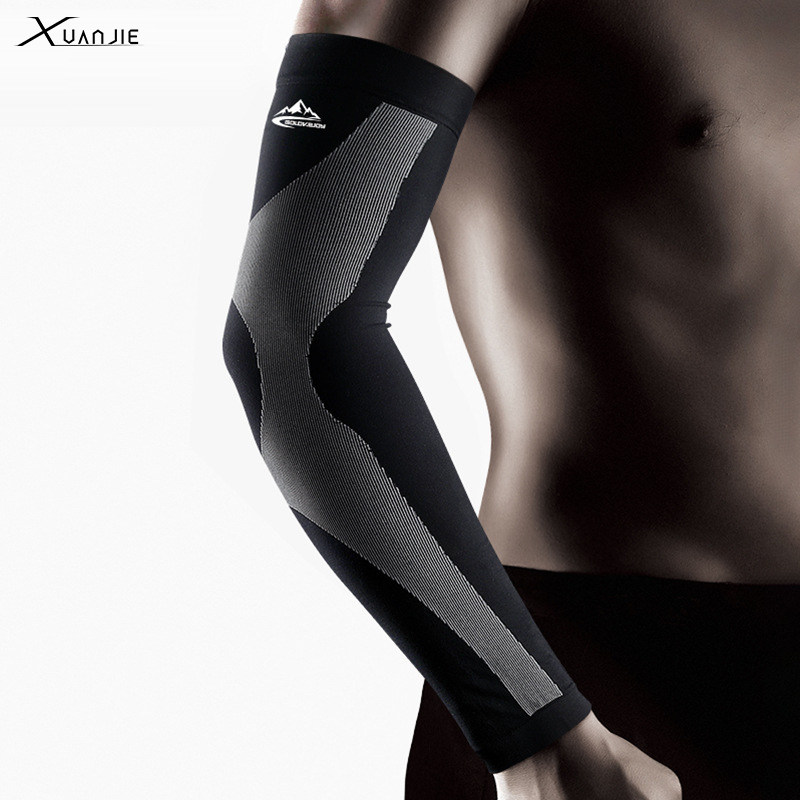 Sports arm protector ice cool sleeve Ice silk sleeve cover Men and women outdoor driving sunscreen arm cover summer breathable cycling sleeve