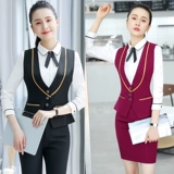 Комбинезон, лонгслив, жилет, комплект, униформа, для салонов красоты