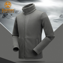 M65 windbreaker liner Autumn and winter tactical outdoor fleece jacket mens cardigan fleece sweater jacket stormtrooper thickened