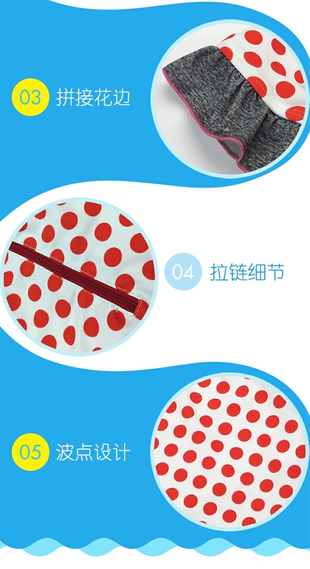 Winter Girl Spa Dress Girl Áo tắm Xiêm Boxer Áo tắm trẻ em Nhỏ vừa Lớn Trẻ em tay áo ngắn Đồ bơi mặt trời đồ bơi trẻ con