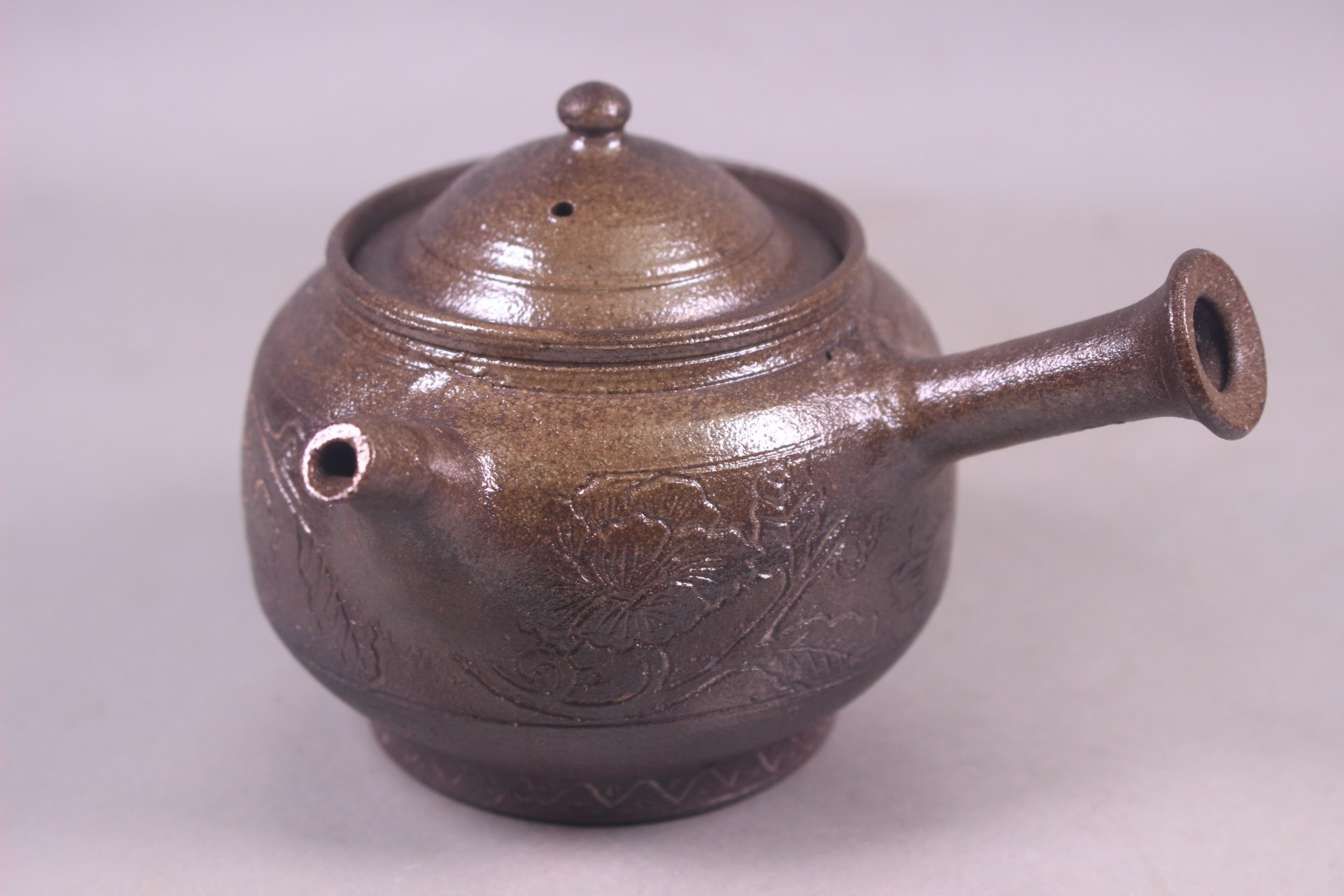 小川甚八 焼締水注（急須） 笠間 Amazon.co.jp: 小川甚八 焼締水