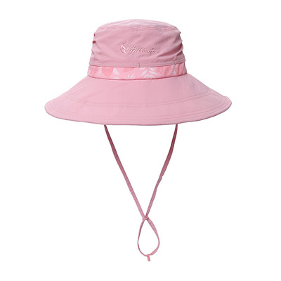 快乐狐狸帽子女夏天防晒帽防紫外线遮阳渔夫帽户外太阳盆帽