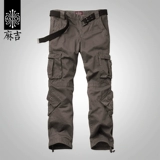 Мужские летние дорожные штаны, свободный прямой крой, большой размер