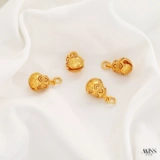 Колокольчик с бабочкой, подвеска, аксессуар с аксессуарами, 24 карат, DIY