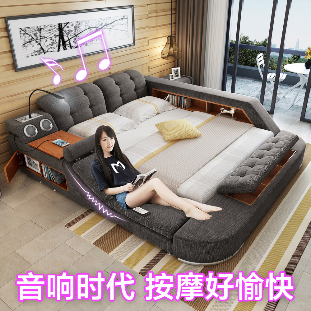 Massage Cloth Bed Tatami Bed Fabric Bed Soft Double Bed M Storage Bedwedding Bed Modern Minimalist Master Bedroom. Usd Massage Cloth Bed Tatami Bed Fabric Bed Soft Double massage cloth bed tatami bed fabric bed soft double bed m storage bedwedding bed modern minimalist master bedroom. usd massage cloth bed tatami bed fabric bed soft double
