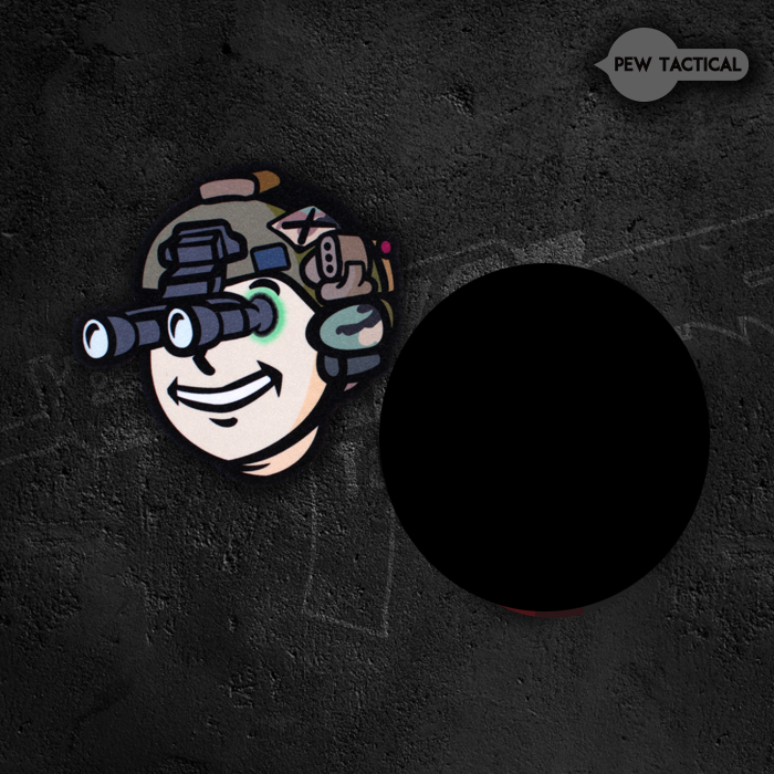 AK27 PEWTAAC Tactical Beep Boy Magic Sticker Arm Badge Morale Badge