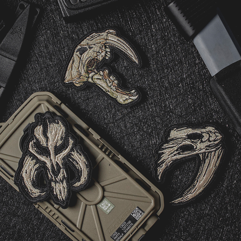 PEW TACTICAL beast skull mandallo logo Magic chapter TACTICAL outdoor personality morale chapter