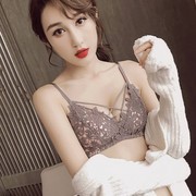 Một mảnh thiết ren bắt buộc không vòng thép phụ nữ sexy đồ lót bộ sưu tập đẹp lại mỏng áo ngực ra.