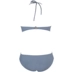 CORTUBO áo dây tam giác gợi cảm áo tắm một mảnh che bụng thon gọn ngực khoe bikini nóng bỏng bảo thủ - Bộ đồ bơi One Piece Bộ đồ bơi One Piece