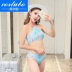 CORTUBO Nhật Bản và Hàn Quốc nữ áo tắm chia bikini tạp dề flamingo dừa bikini chia bikin - Bikinis