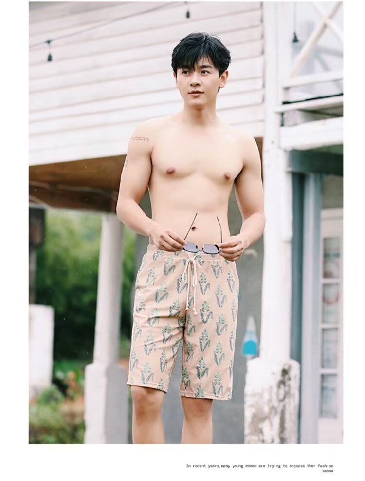 CORTUBO2019 cặp vợ chồng mới thời trang cặp đôi lãng mạn áo tắm phụ nữ bikini ba mảnh quần đi biển nam - Vài đồ bơi 	đồ đôi đi biển cho mẹ và bé	