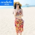 CORTUBO thời trang mới ngọt ngào lãng mạn cặp đôi mẫu đồ bơi bikini tập hợp size áo ba lỗ phù hợp Xin 15 - Vài đồ bơi