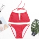 CORTUBO phiên bản tiếng Hàn mới của bộ bikini tam giác màu đơn giản gợi cảm - Bikinis