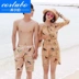 Bộ đồ bơi CORTUBO Bộ đồ bơi ba mảnh Sexy Bikini Beach Resort nhỏ tươi suối nước nóng bảo tồn - Vài đồ bơi