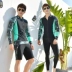 CORTUBO wetsuit dài tay áo chống nắng đồ bơi nam chia áo sơ mi snorkeling lướt phù hợp với quần nam - Nam bơi đầm quần bơi nam tam giác Nam bơi đầm
