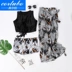 CORTUBO tải vài bộ đồ bơi nữ chia váy che đùi ba mảnh gợi cảm bên bờ biển áo tắm nĩa lớn - Vài đồ bơi Vài đồ bơi