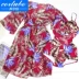 CORTUBO ngực nhỏ tập hợp những người yêu thích kỳ nghỉ lễ ăn mặc thời trang bên bờ biển Slim vài bộ đồ bơi nữ ba mảnh - Vài đồ bơi Vài đồ bơi