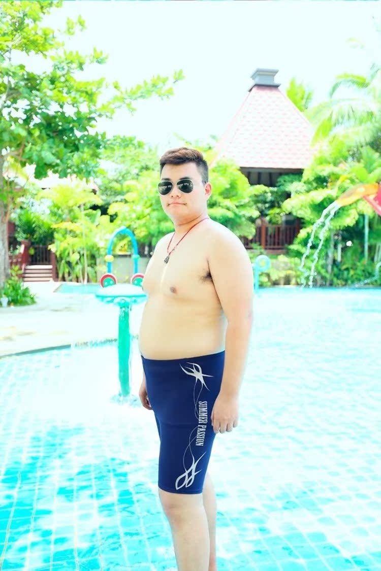 Quần bơi nam CORTUBO cao cấp dài 5 điểm quần bơi nam quần short áo tắm lớn quần short nam thương hiệu truy cập - Nam bơi đầm quần bơi trẻ em nam