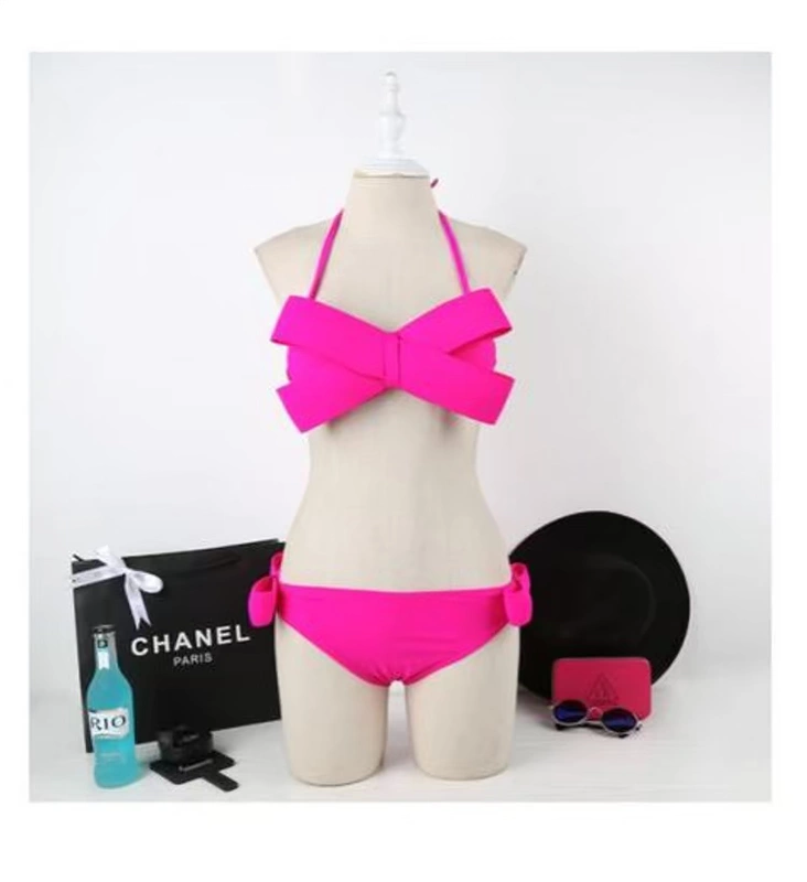 CORTUBO mới Hàn Quốc cô gái thuần khiết gợi cảm ngực lớn ngực nhỏ tụ tập bikini ba mảnh váy - Bikinis