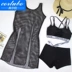 CORTUBO thời trang bikini gợi cảm kiểu váy áo tắm mới bikini áo tắm 18206 bộ ba mảnh của góc phẳng - Bikinis Bikinis