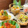 Посуда для тайских ресторанов, необычные миски, посуда со вкусом Дай, корзиночки для жарки, разноцветные пирожные, тарелки в стиле Юго-Восточной Азии mini 1