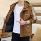 Spring and Autumn Jacket for Men, Trendy Brand, Versatile, High-End Hooded Windbreaker, Summer 2026 New Casual Top