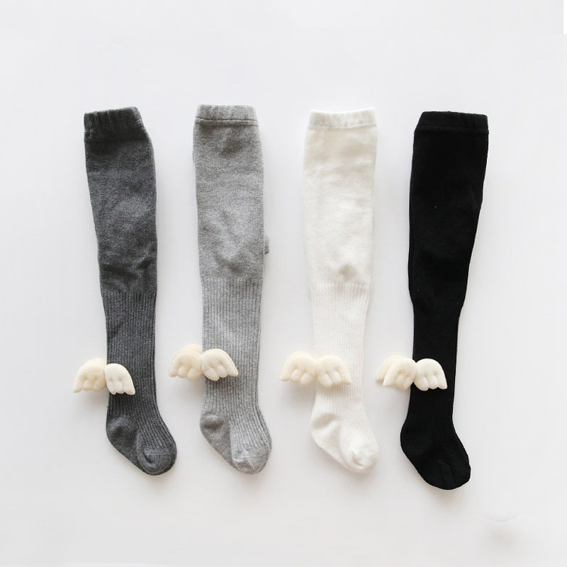 Spring and autumn female baby big pp pantyhose children's inner pants and outer wear foreign style 1-3 years old 2 baby cotton socks