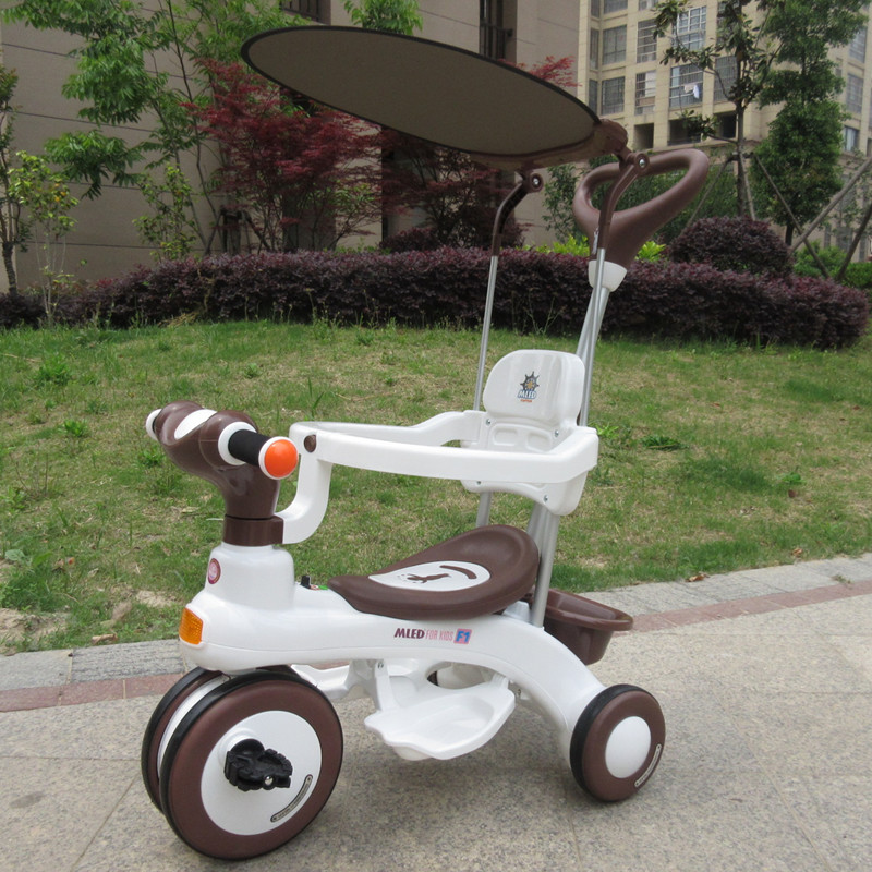 Rice blueprint children's tricycle baby stroller boys and girls baby car bicycle baby walking artifact