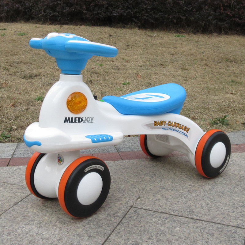 Rice blueprint twist car Children's male and female baby toy car 2-4 year old car scooter scooter swing bicycle