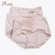 3 hộp đồ lót cotton màu dưa hàng đầu của phụ nữ đầy đủ cotton trường trung học quần short thắt lưng hàng đầu top đồ lót kích thước lớn