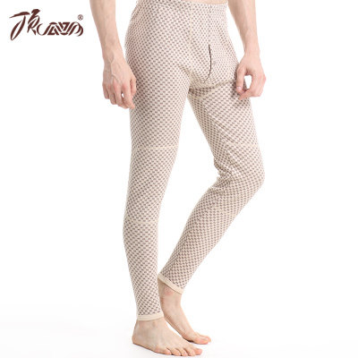 Top melon melon colour cotton male and female autumn winter high waist full pure cotton Canada-plus thick velvet warm pants single pants cotton pants top pip