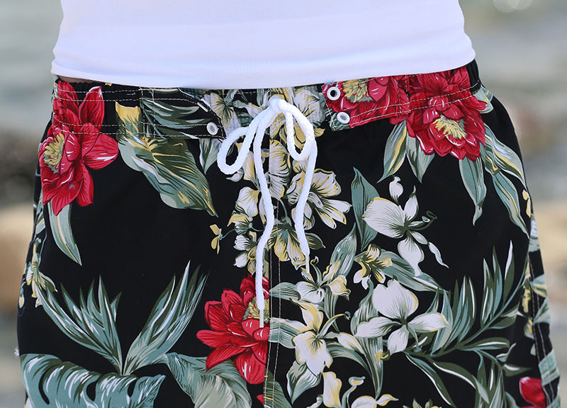 Mùa hè 2018 mới quần nam đi biển lỏng quần nam giản dị năm điểm quần short nam quần lớn quần nam đôi nam quần tây nam