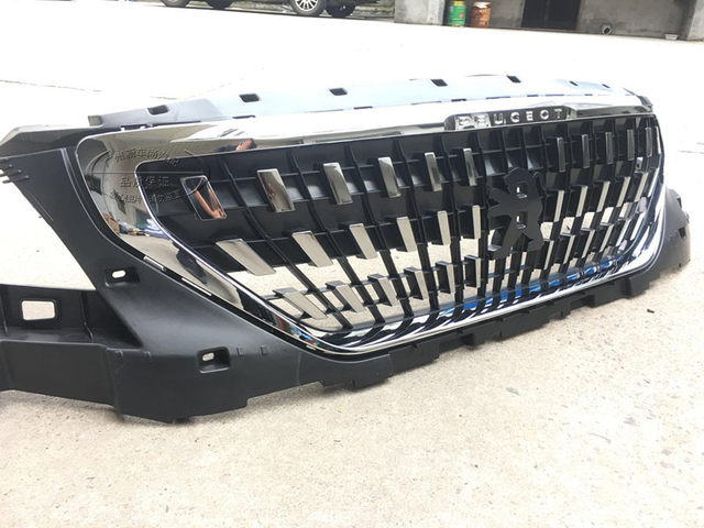 Suitable for Dongfeng Peugeot's New 3008 Upper Center Grille Front Center Grille Front Bumper Center Grille Assembly Front Bumper Lower Grille High Quality