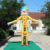 Inflatable man back walking clown long leg air mold Inflatable cartoon doll air mold tour parade performance props