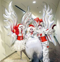 Stage performance props Inflatable wings air mold Tour clothing Festival party supplies Night bar performance supplies