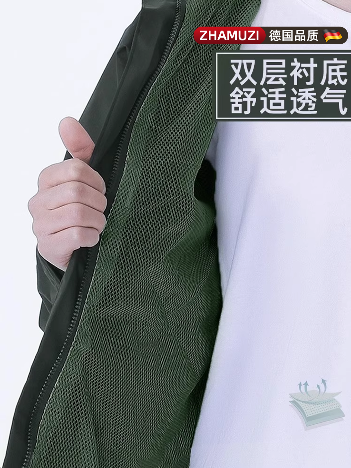 Military-Grade Heavy-Duty Waterproof Raincoat and Rain Pants Set for Emergency Response and Duty, Scratch-Resistant, Outdoor Use