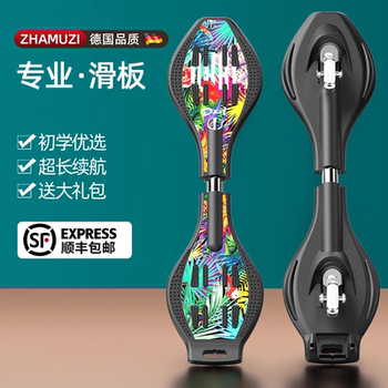 German Scooter for Adults, Two-Wheeled Balance Bike, Two-Wheel Twist Balance Bike, Professional Student Hoverboard for Adults