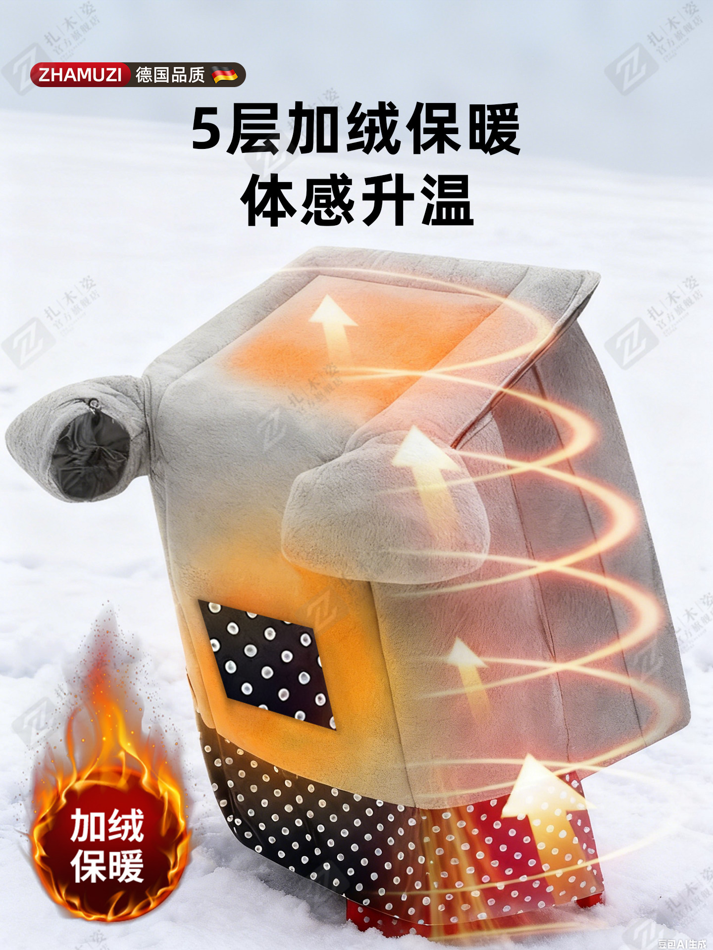 Special Windshield Cover for Electric Tricycles, Winter Fleece-Lined, Thickened and Enlarged, Electric Motorcycle Windshield Cover for Warmth and Cold Protection