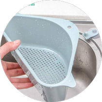 Pool filter pool food residue funnel leftover rice garbage filter kitchen sink triangle drain
