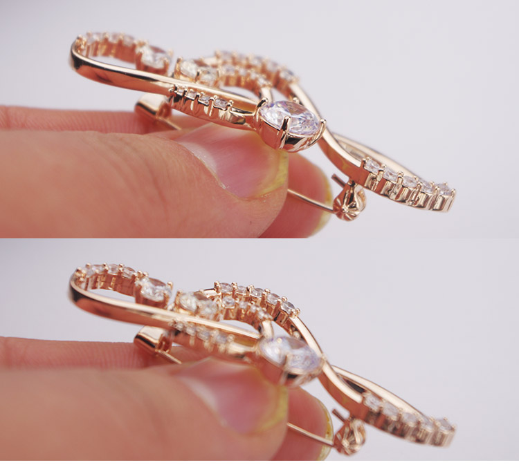Joker ghi chú trâm cài phụ nữ Hàn Quốc micro-dát zircon bầu không khí sang trọng đơn giản ghim cài áo sơ mi nam