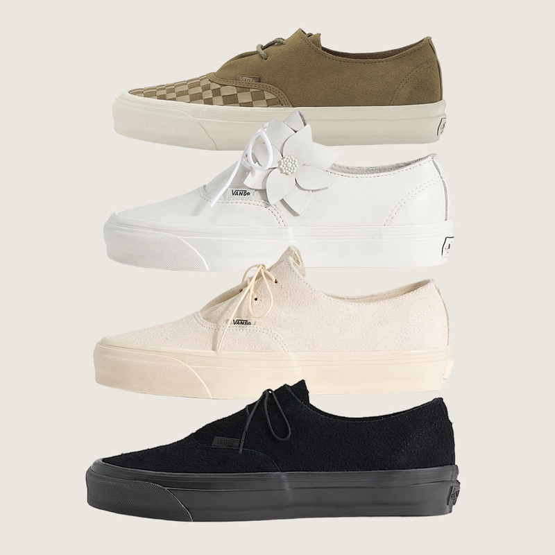 Vans Premium Authentic Ease Suede Nubuck Leather Simple and Comfortable Work Clothing and Leisure Sneakers