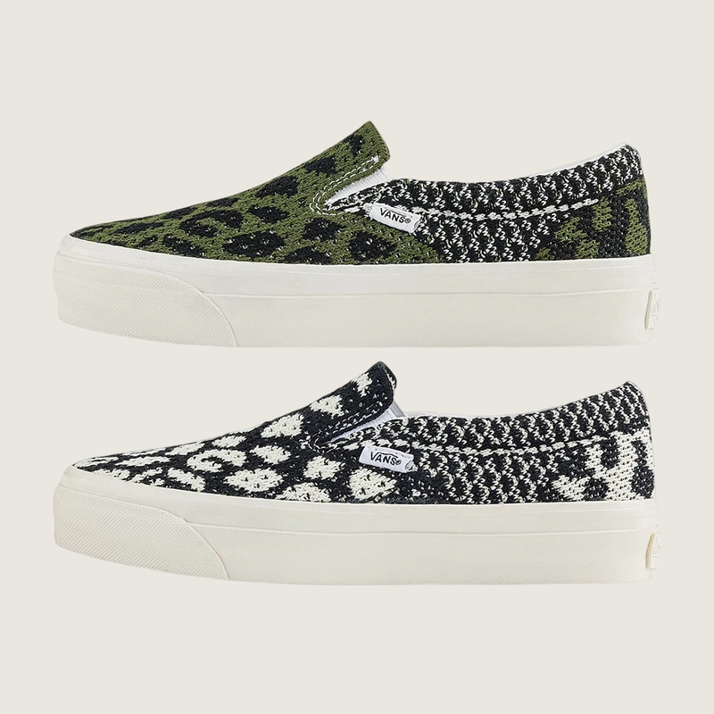 Vans Premium Slip-On 98 Ek Breathable and Comfortable Woven Upper Casual Shoes Slip-On Sneakers Vans Premium Slip-On 98 Ek Breathable and Comfortable Woven Upper Casual Shoes Slip-On Sneakers
