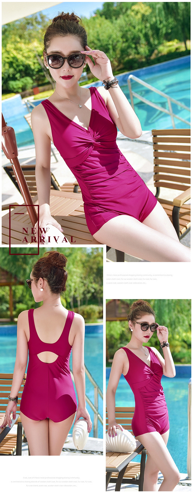 Đồ bơi chuyên nghiệp nữ bảo thủ che bụng là tập thể thao mỏng kích thước lớn Slim fat MM Xiêm đấm bốc quần áo bơi liền thân